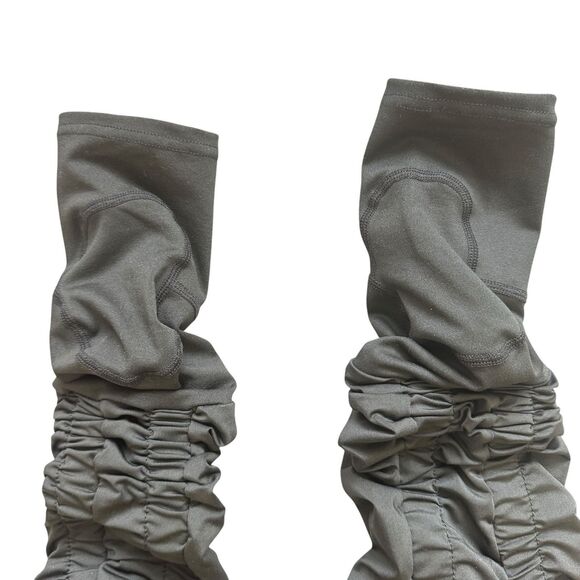 Agogie +20 Resistance Womens Size XL Pants Ruched Joggers Workout Black Leggings - Picture 3 of 6